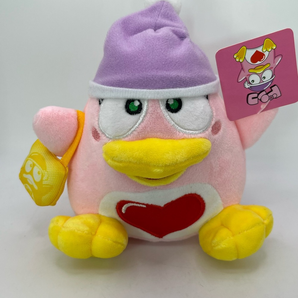 NEW DONKI Don Quijote 7” PINK Penguin DONKO Plush Toy Japanese Pop Culture NWT